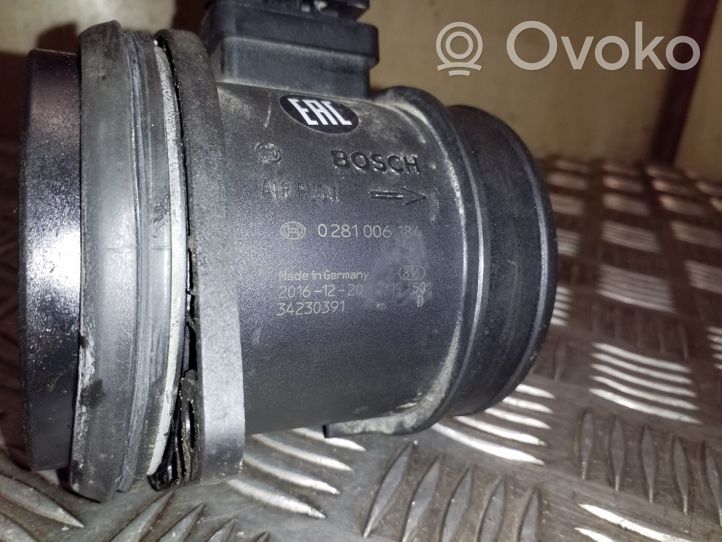 Volvo XC90 Mass air flow meter 0281006184