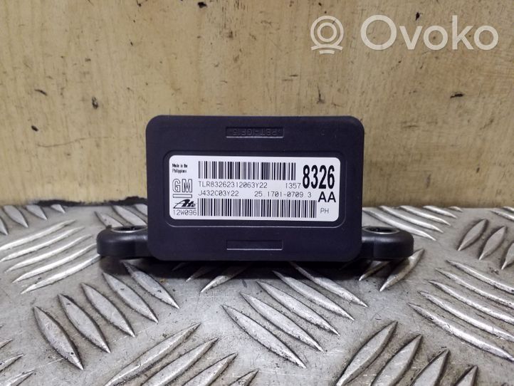 Chevrolet Orlando ESP acceleration yaw rate sensor 13578326