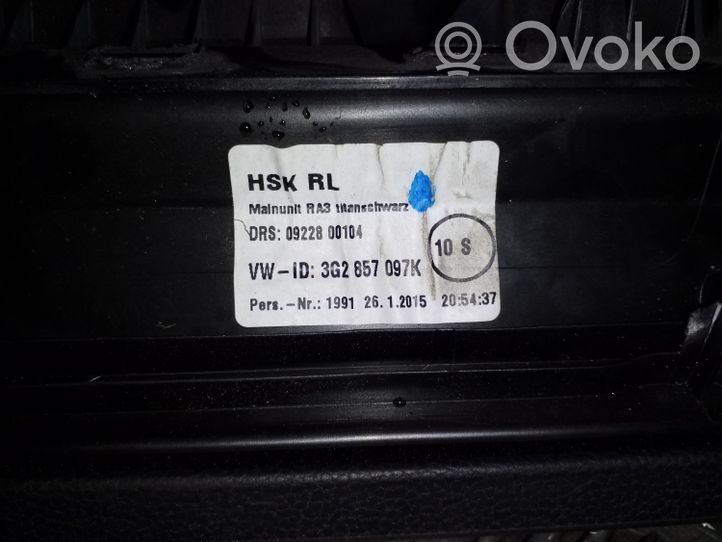 Volkswagen PASSAT B8 Daiktadėžės (bordačioko) komplektas 3G2857097K