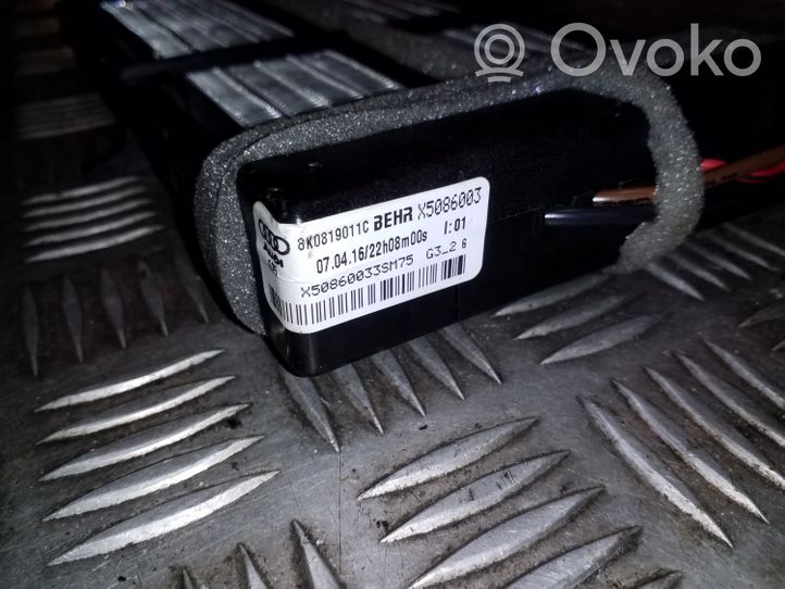 Audi Q5 SQ5 Radiador de calefacción eléctrico de habitáculo 8K0819011C
