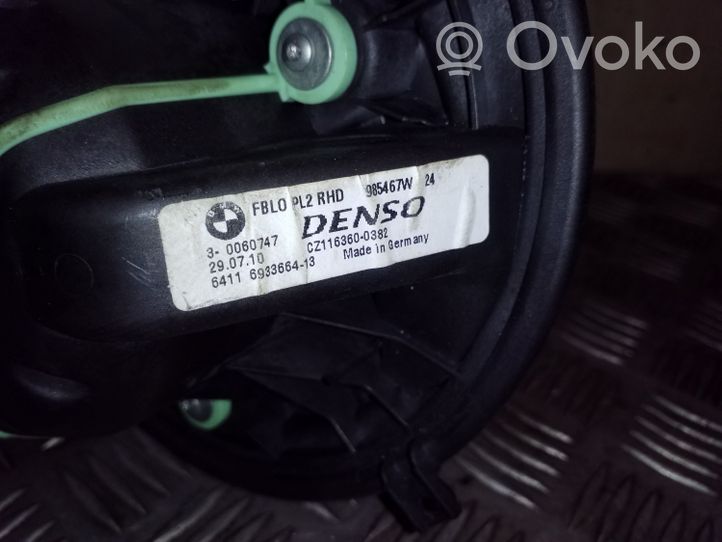BMW X1 E84 Pečiuko ventiliatorius/ putikas 64116933664