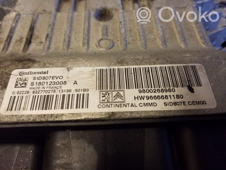 Citroen DS4 Sterownik / Moduł ECU 9800268980