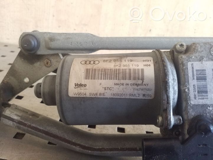 Audi S5 Facelift Tiranti e motorino del tergicristallo anteriore 8F2955119