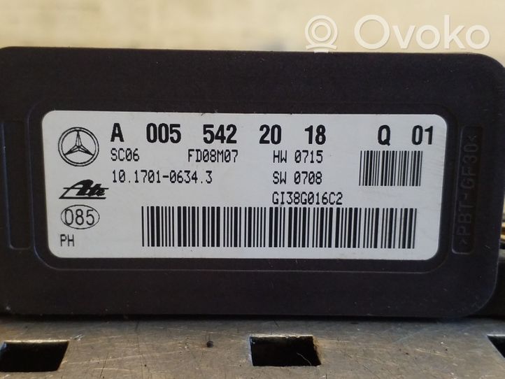 Mercedes-Benz ML W164 Moduł / Sterownik ESP A0055422018
