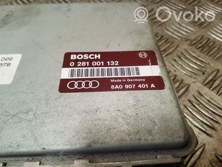 Audi 80 90 S2 B4 Dzinēja vadības bloks 8A0907401A