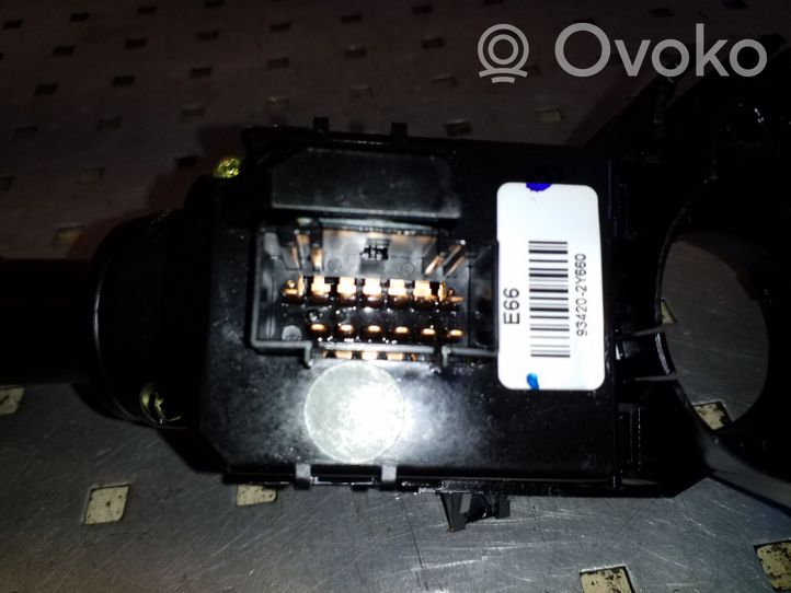 Hyundai ix35 Leva/interruttore dell’indicatore di direzione e tergicristallo 3753MA2210