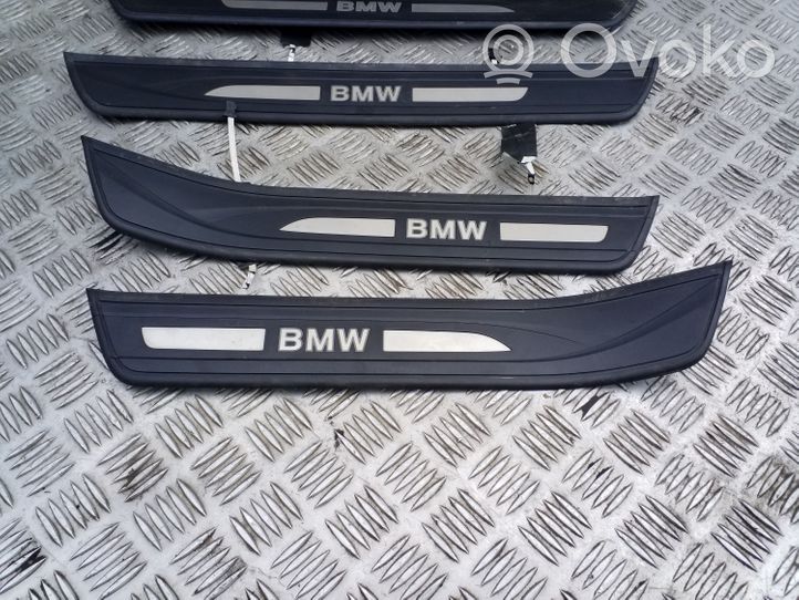 BMW 5 GT F07 Garniture de protection de seuil intérieur 51137193470