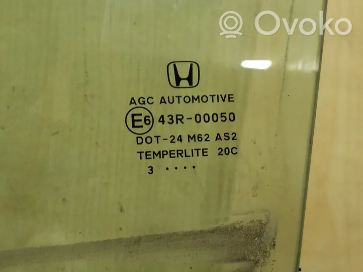 Honda CR-V Etuoven ikkunalasi, neliovinen malli 