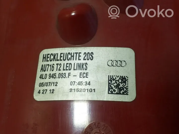 Audi Q7 4L Takaluukun takavalot 4L0945093F