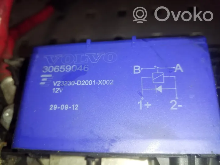 Volvo V40 Câble de batterie positif 31346998