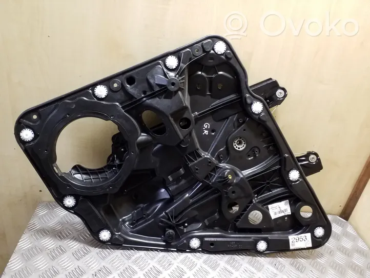 Volkswagen Touareg II Fensterhebermechanismus ohne Motor Tür hinten 7P6839756A