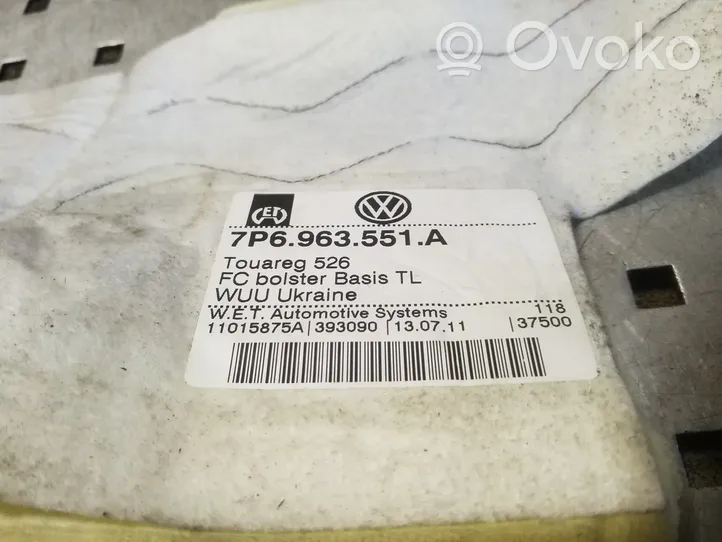 Volkswagen Touareg II Élément chauffant de siège 7P6963551A