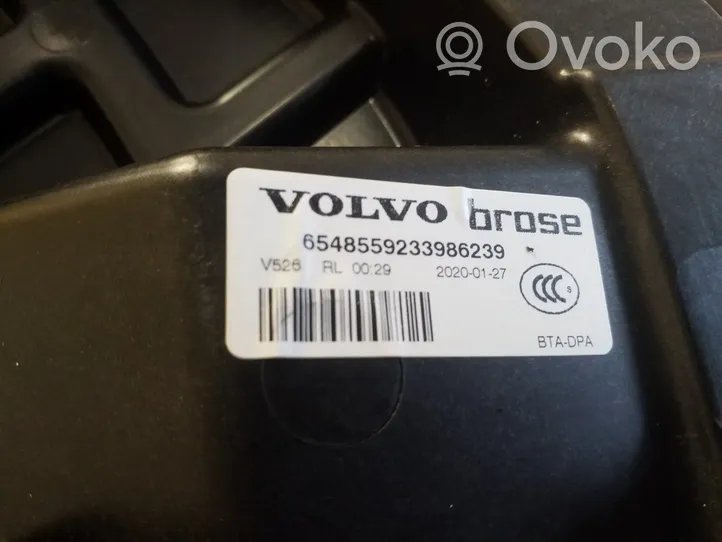 Volvo XC90 Meccanismo di sollevamento del finestrino posteriore senza motorino 31349764