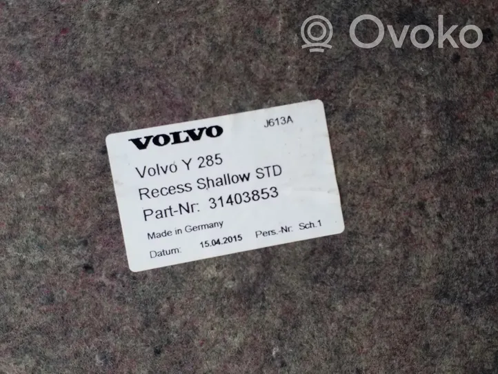 Volvo XC70 Doublure de coffre arrière, tapis de sol 31403853