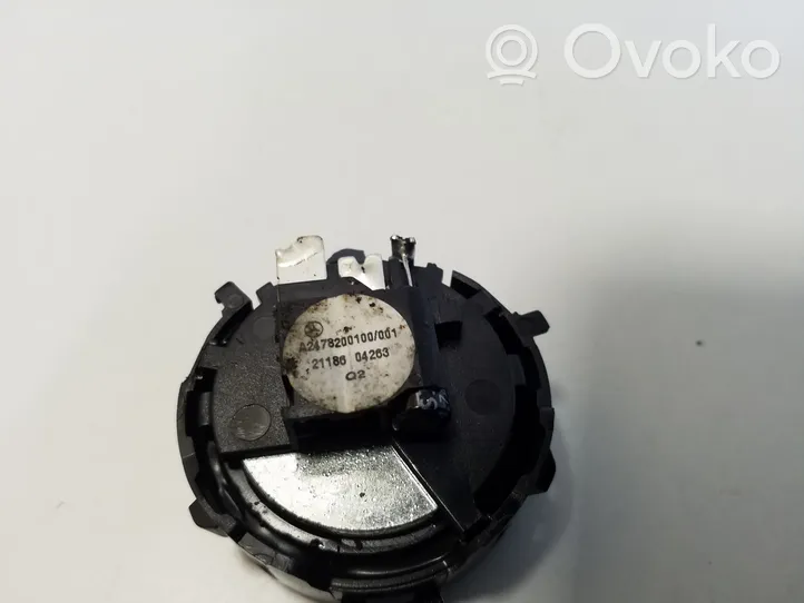 Mercedes-Benz EQB Enceinte haute fréquence dans les portes arrière A2478200100