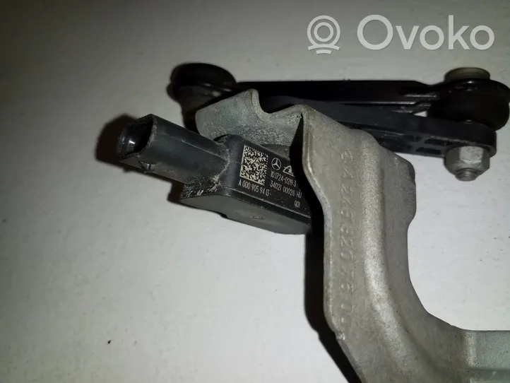 Mercedes-Benz EQB Sensore di livello faro/fanale A0009059413