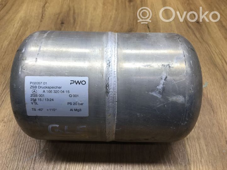 Mercedes-Benz GLE (W166 - C292) Accumulateur de pression de réservoir suspension pneumatique A1663200415