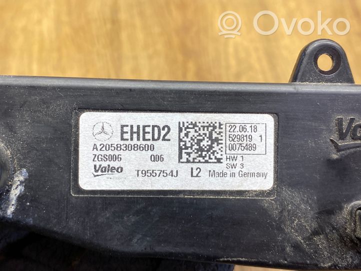 Mercedes-Benz C W205 Elektrinis salono pečiuko radiatorius A2058308600