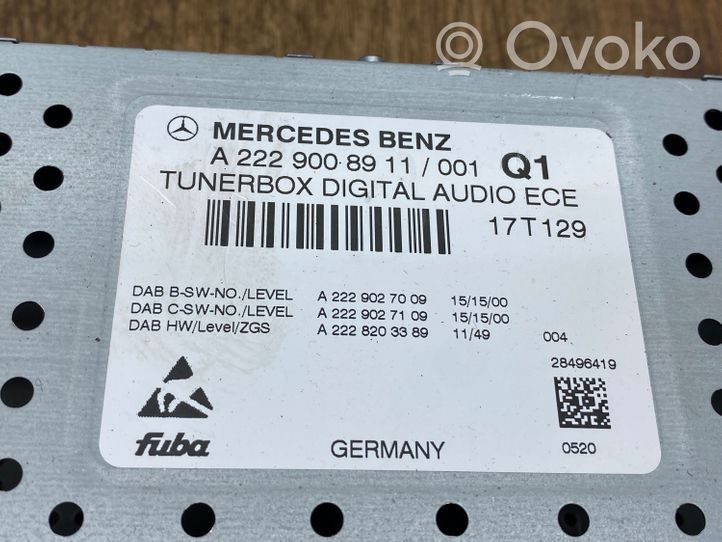 Mercedes-Benz GLE (W166 - C292) Unità principale autoradio/CD/DVD/GPS A2229008911