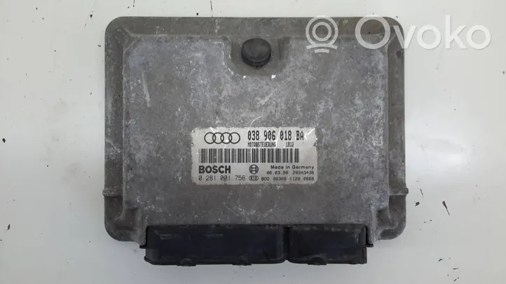 Audi A3 S3 8L Calculateur moteur ECU 038906018BA
