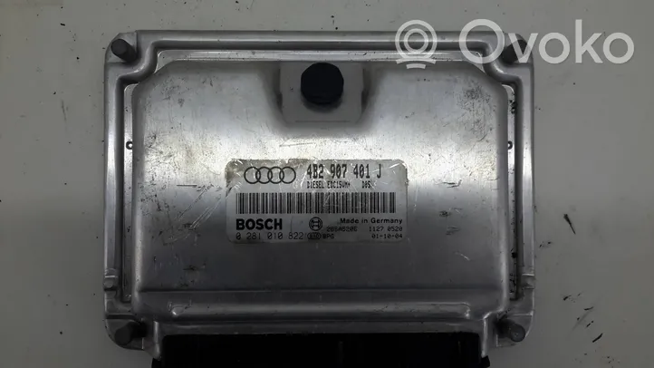 Audi A6 S6 C5 4B Variklio valdymo blokas 4B2907401J