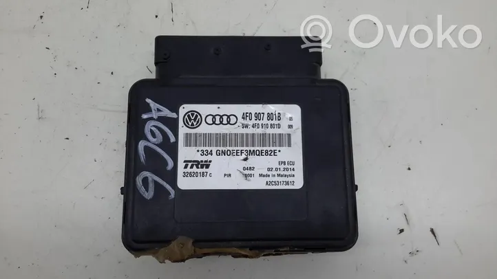 Audi A6 S6 C6 4F Hand brake control module 4F0907801B