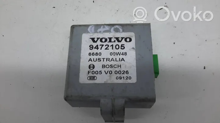 Volvo S80 Muut ohjainlaitteet/moduulit 9472105