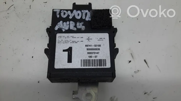 Toyota Auris 150 Oven ohjainlaite/moduuli 8974102100