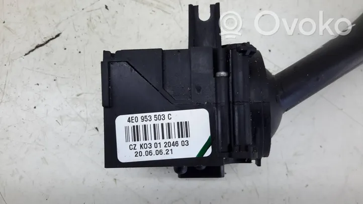 Audi A4 S4 B7 8E 8H Leva comando tergicristalli 4E0953503C