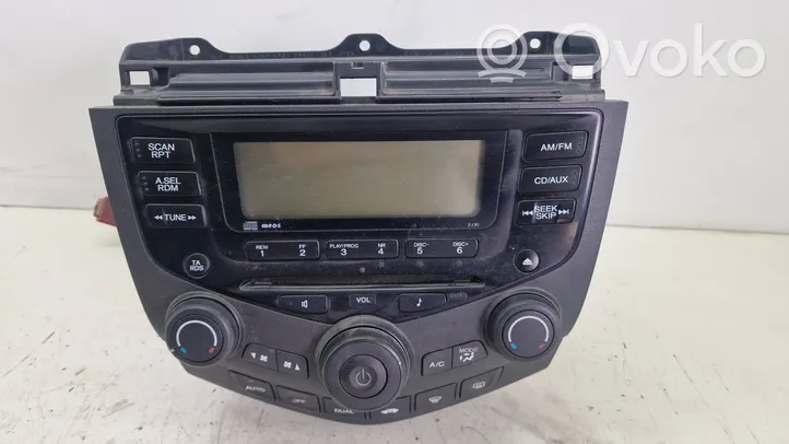 Honda Accord Radio/CD/DVD/GPS-pääyksikkö 39050SEFE120M1