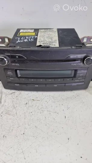 Toyota Auris 150 Panel / Radioodtwarzacz CD/DVD/GPS 8612002520