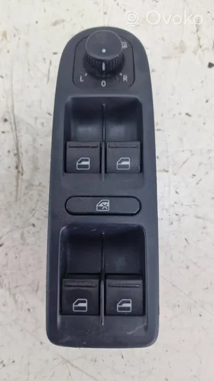 Volkswagen Golf VI Support bouton lève vitre porte avant 5K0867255A