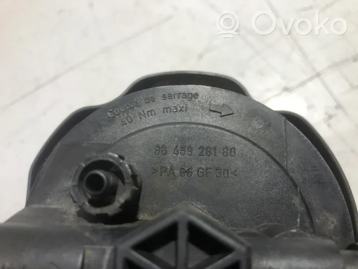 Peugeot 307 Fuel filter housing 9645928180