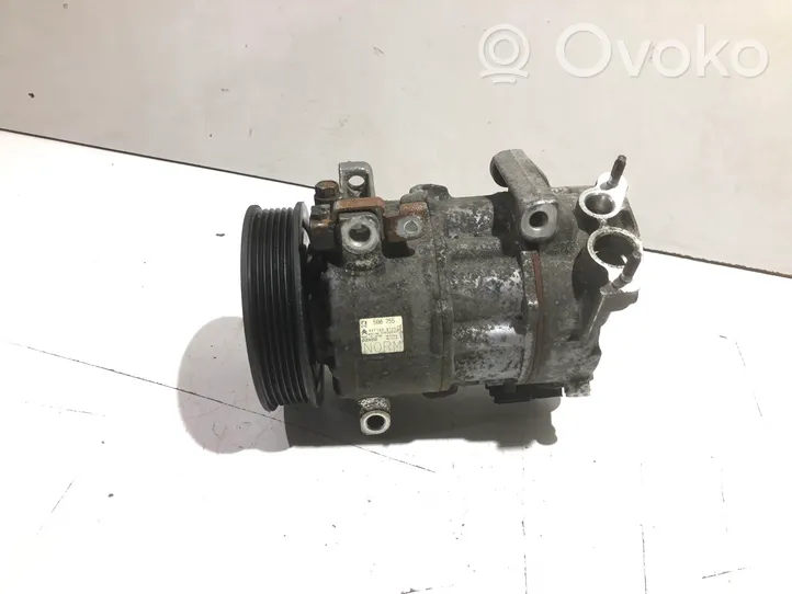 Citroen C4 Grand Picasso Compressore aria condizionata (A/C) (pompa) 598755