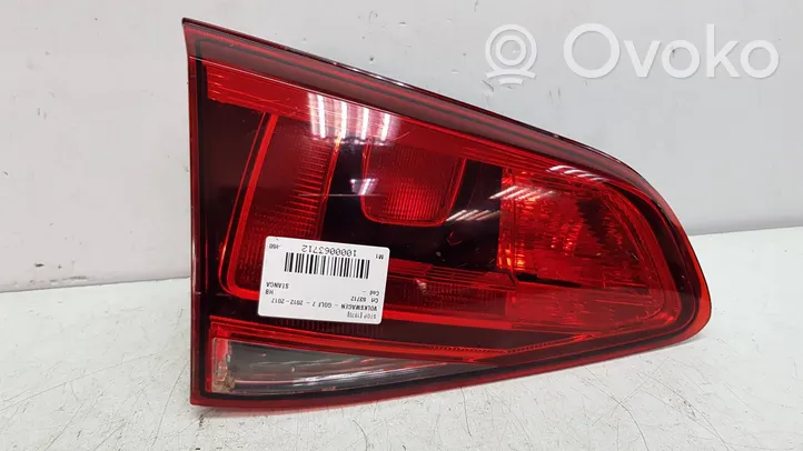 Volkswagen Golf VII Lampy tylnej klapy bagażnika 5G0945093AE