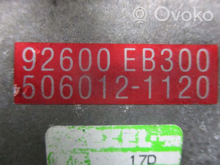Nissan Pathfinder R51 Compresseur de climatisation 92600EB300