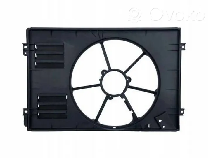Volkswagen Caddy Radiator cooling fan shroud 1K0121205AC