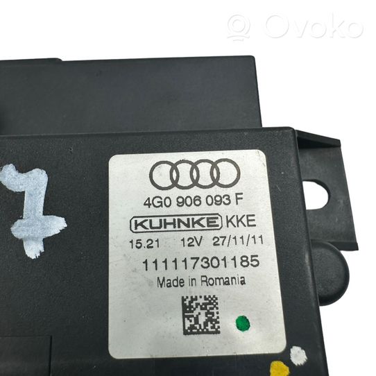 Audi A6 S6 C7 4G Degalų (kuro) siurblio valdymo blokas 4G0906093F