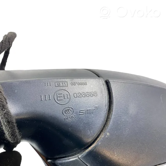 Volkswagen Jetta VI Front door electric wing mirror E11036658