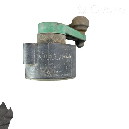 Audi A6 S6 C6 4F Sensor de nivel del faro delantero/principal 4F0907503