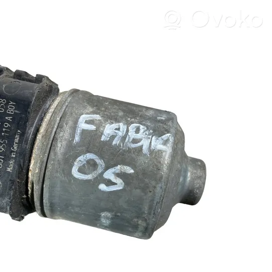 Skoda Fabia Mk1 (6Y) Tringlerie et moteur d'essuie-glace avant 6Y1955023C
