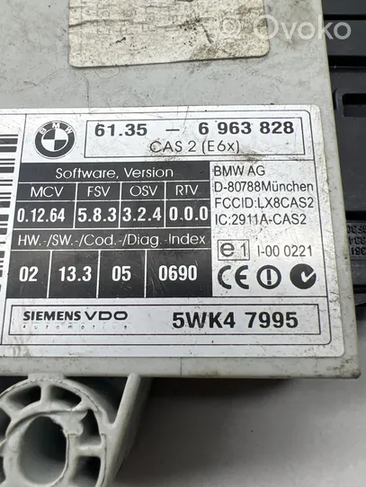 BMW 5 E60 E61 CAS control unit/module 6963828