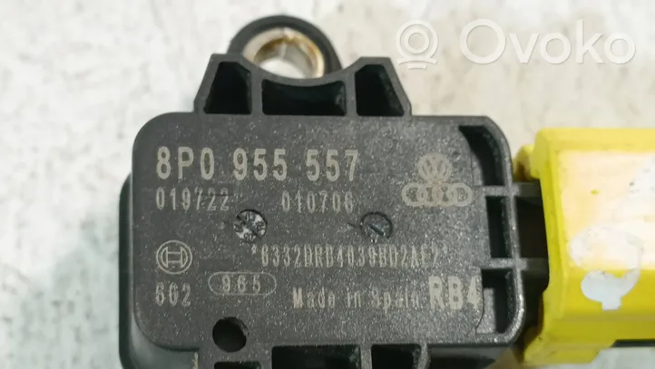 Audi A3 S3 8P Airbag deployment crash/impact sensor 8P0955557