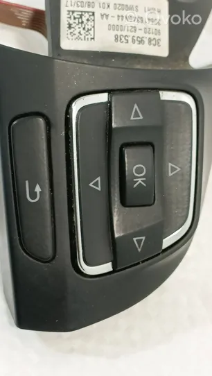 Volkswagen PASSAT B7 Boutons / interrupteurs volant 3C8959538