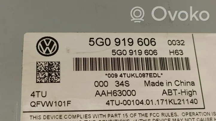 Volkswagen PASSAT B8 Radija/ CD/DVD grotuvas/ navigacija 3G0035043D