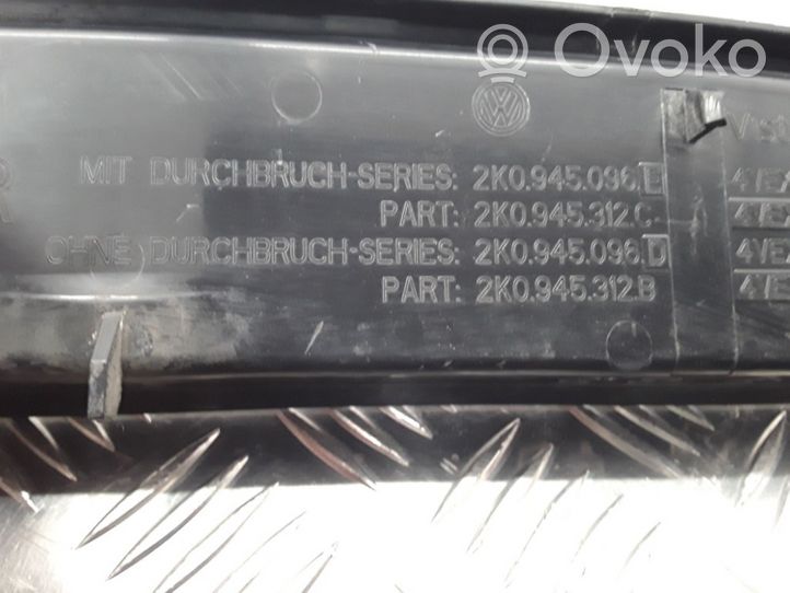 Volkswagen Caddy Takavalon osa 2K0945312C