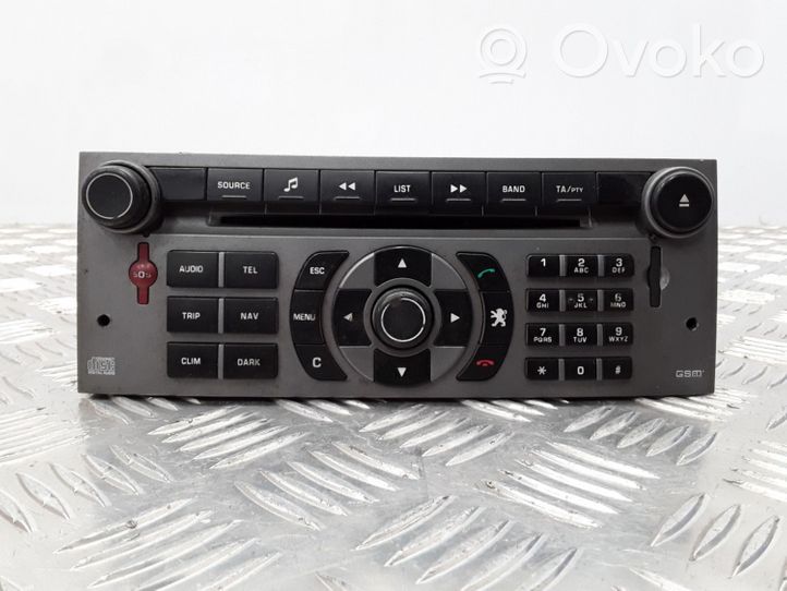 Peugeot 407 Unità principale autoradio/CD/DVD/GPS 96549138YW