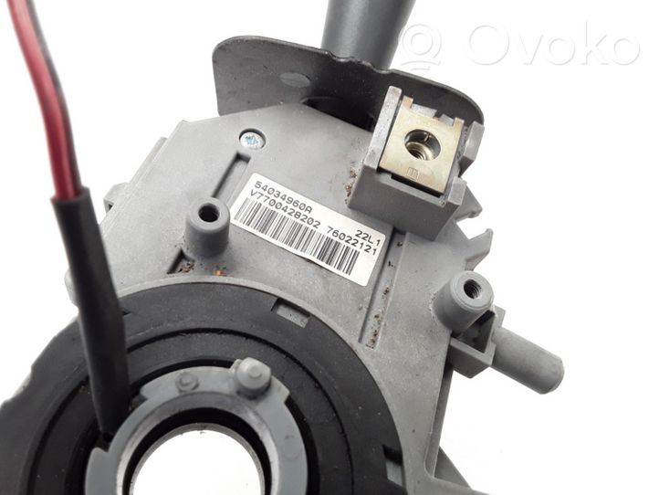 Renault Scenic RX Interruptor/palanca de limpiador de luz de giro 54034960A