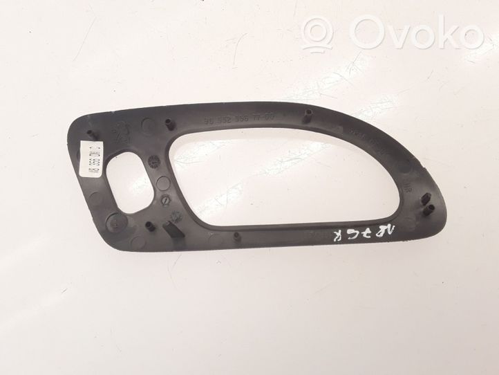 Peugeot 607 Support bouton lève vitre porte arrière 9653235677