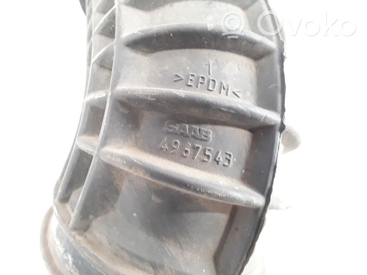 Saab 9-5 Część rury dolotu powietrza 4967543